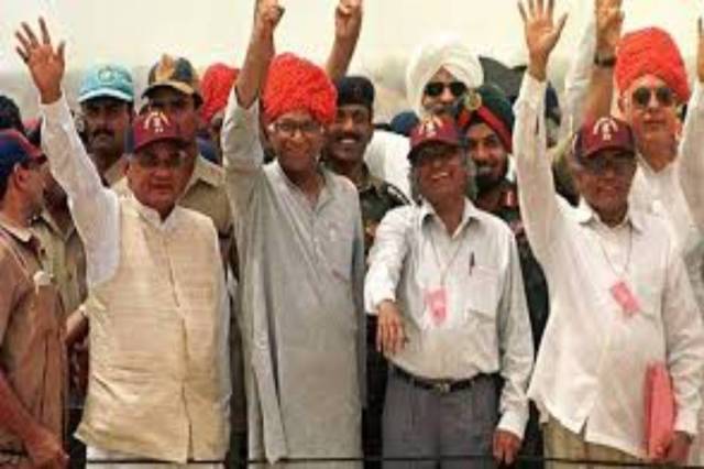 Atal Bihari Vajpayee, George Fernandes and APJ Abdul Kalam during the Pokhran nuclear test. File photo: X Handle Lone Wolf Ratnakar