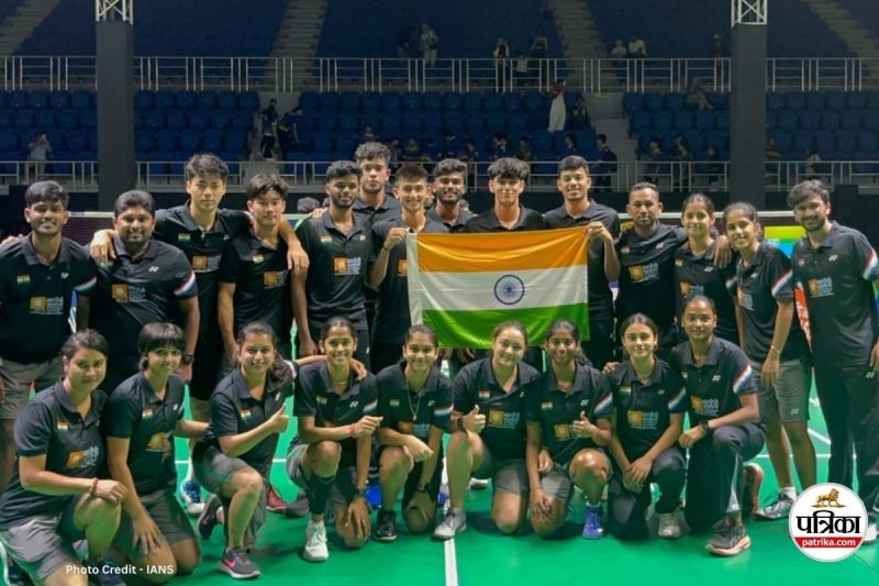 India mixed badminton team