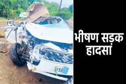 Indore में भीषण सड़क हादसा, दो छात्रों की मौके पर मौत, कार के परखच्चे उड़े - image