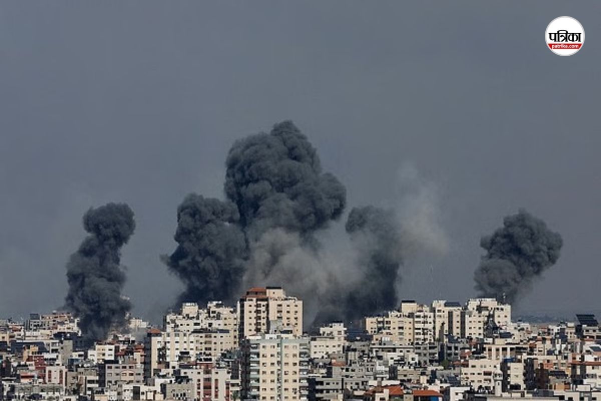 गाजा में इजरायली सैन्य अभियान जारी (ANI)