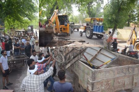 भोपाल की पुरानी बस्ती के मकान के जमींदोज करने का नोटिस