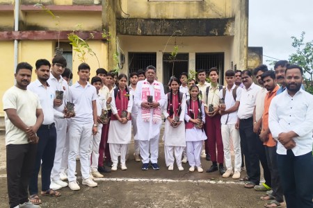 Patrika Plantation campaign in Katni