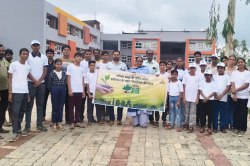 पत्रिका हरित प्रदेश अभियान: 100 से अधिक फलदार और छायादार पौधों का हुआ रोपण - image