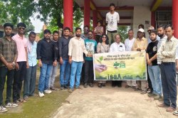 पत्रिका हरित प्रदेश अभियान: खेरमाई मंदिर परिसर में रोपे फलदार-छायादार पौधे - image
