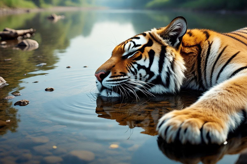 Tiger carcass recovered from river inside Kanha reserve