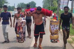 Delhi Kanwar Yatra: IPS अधिकारी बन जाए गर्लफ्रेंड, दिल्ली के युवक ने अनोखी
मनोकामना के लिए उठाई कांवड़ - image