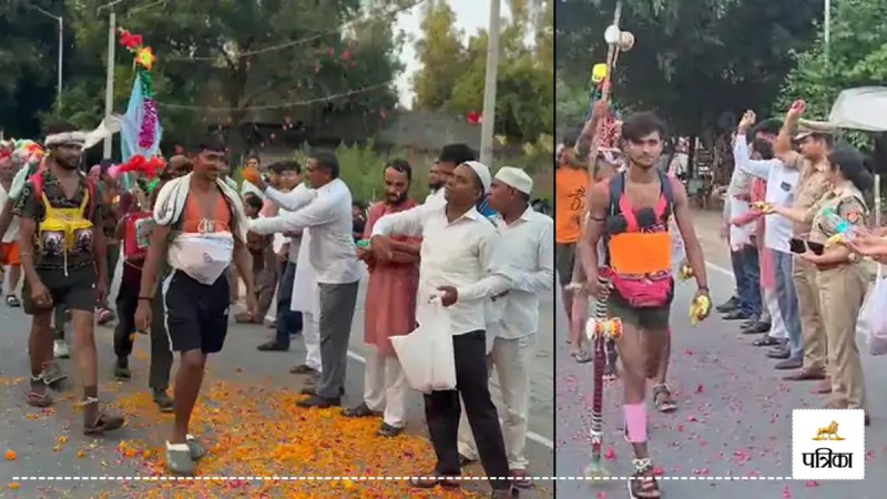 Kanwar Yatra became example of Hindu-Muslim unity in Amroha