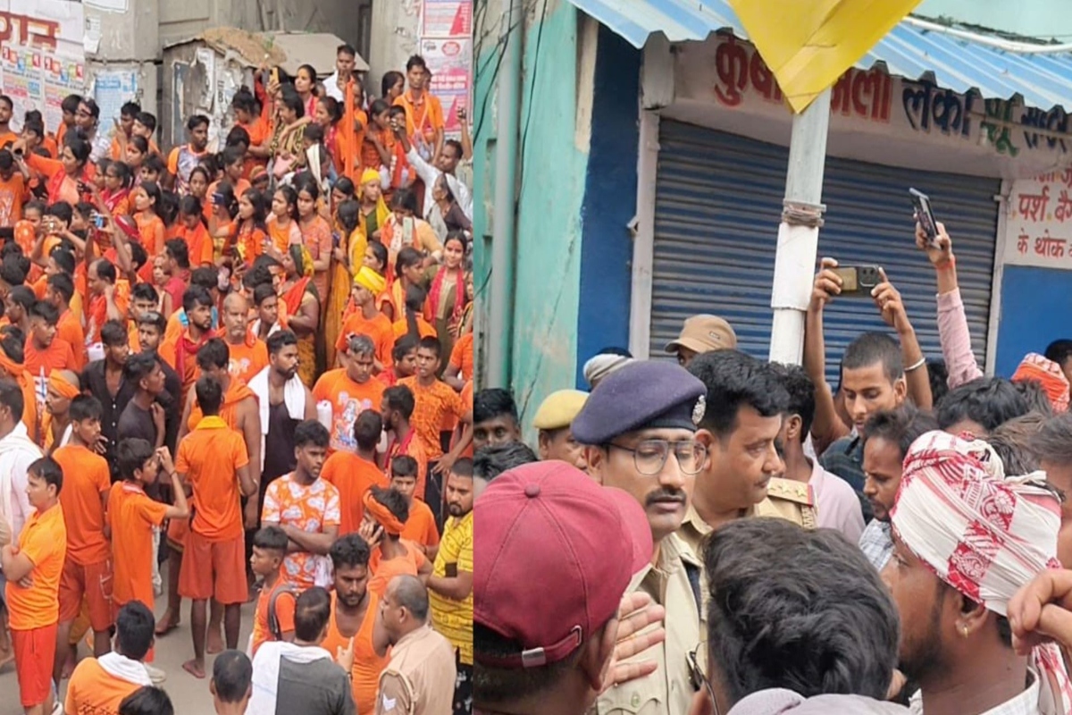 काशी में कांवड़िए ने अल्लाह हू अकबर नहीं बोला तो दौड़ा-दौड़ाकर पीटा; हिंदू-देवी
देवताओं पर भद्दे-भद्दे कमेंट का भी आरोप, 6 अरेस्ट