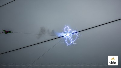 Kite string stuck in high tension line became cause of death rampur