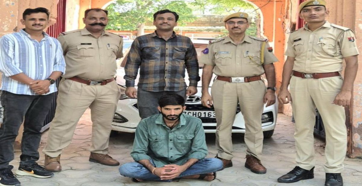 कार में ऐसे छिपाई थी छह लाख की एमडी ड्रग्स…