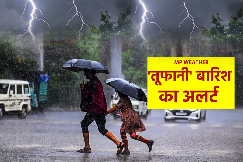mp weather Alert of torrential rain in next 24 hours