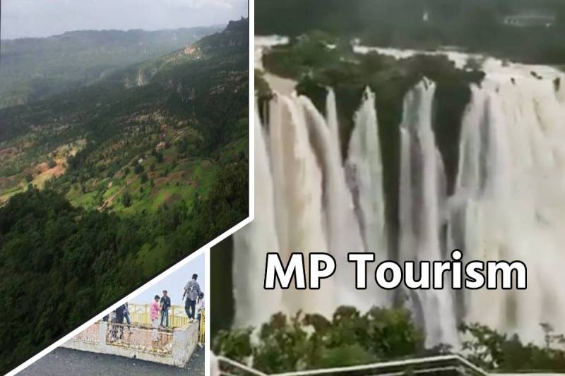 MP tourismTamia Patalkot Water fall hotel guest house full