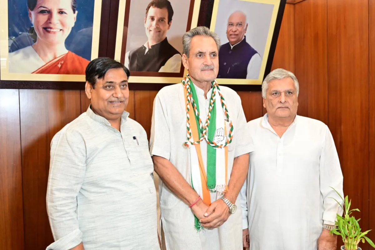 Mahendra Pal Chaudhary joined Congress