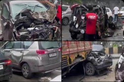 मुंबई-पुणे एक्सप्रेस-वे पर बेकाबू ट्रेलर का ताडंव: 20 गाड़ियों को मारी टक्कर, 4
की मौत - image