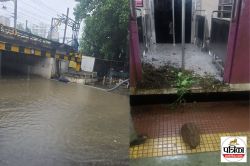मुंबई में मूसलाधार बारिश: भांडुप में भूस्खलन से कई घर तबाह, कसारा में लोकल ट्रेन
पर मलबा गिरने से 2 यात्री घायल - image