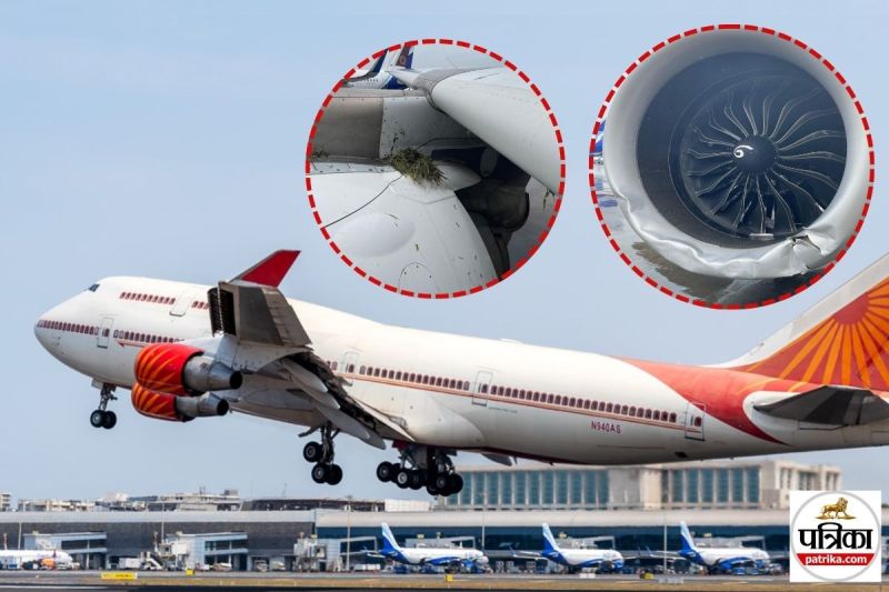 Air India plane skids off the runway at Mumbai Airport