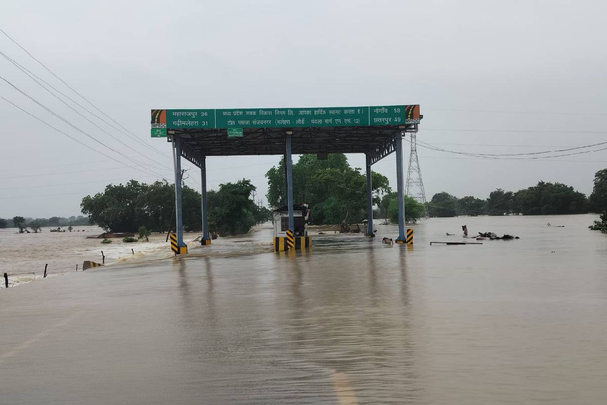 छतरपुर में 12.2 इंच और जिले में औसत 6.6 इंच बारिश