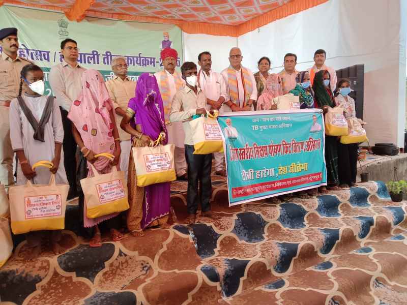 प्रदेशभर में 27 से 31 जुलाई तक निक्षय पोषण किट वितरण अभियान। फोटो-पत्रिका।