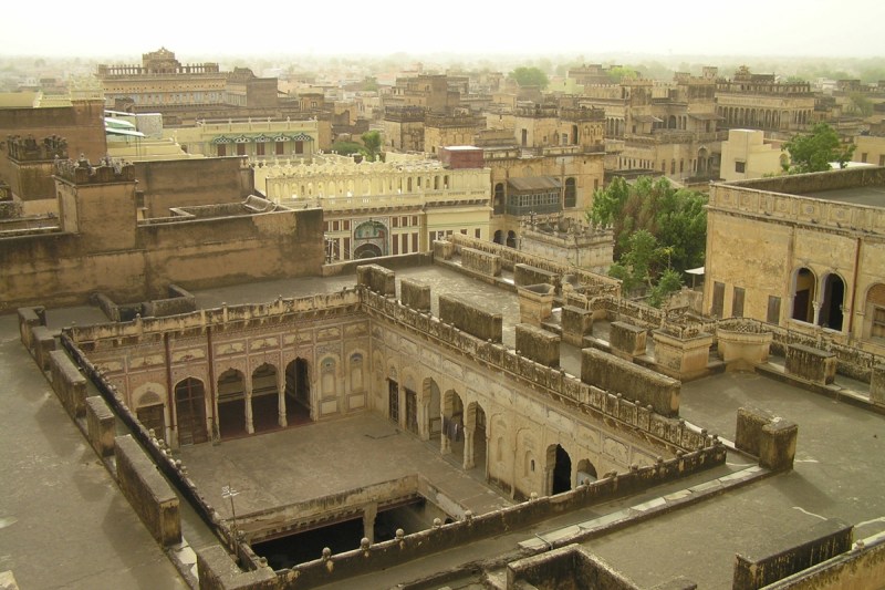 Old mansions in Churu
