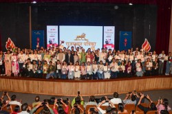 पत्रिका इग्नाइटर्स: डिप्टी CM प्रेमचंद, मंत्री कन्हैयालाल और IAS नवीन जैन ने
विद्यार्थियों को बांटे पुरस्कार, आगे बढ़ने के लिए किया प्रोत्साहित - image