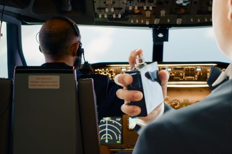 Airline pilot grooming rules, Flight crew safety regulations, Perfume and flight safety rules, Can we take perfume in checked baggage