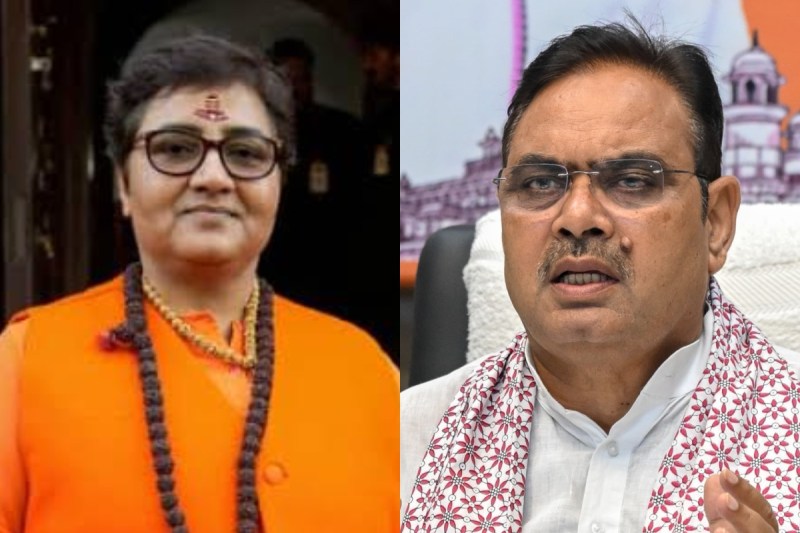 Pragya Thakur and CM Bhajanlal