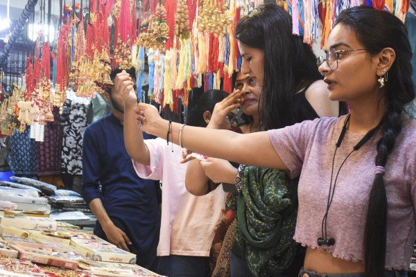 Rakhi festival in Bhopal