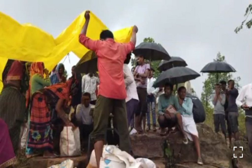 Ration on mountain
