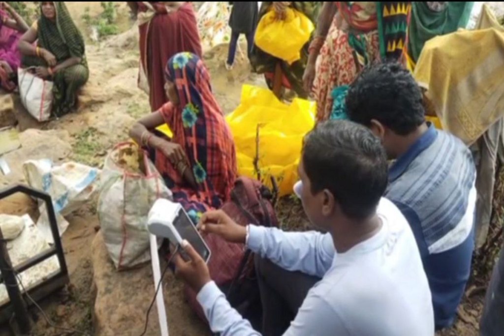 Ration distribution