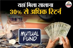 Multibagger Return: छप्परफाड़ मुनाफा! इन 4 मिडकैप म्यूचुअल फंड्स ने दिया 30% से
ज्यादा सालाना रिटर्न, टॉप पर रही यह स्कीम - image
