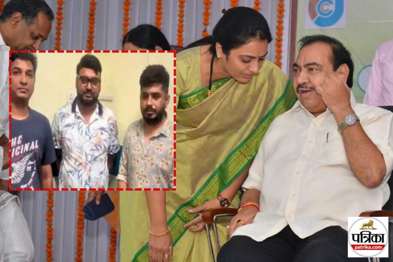 NCP Sharad Pawar leader Eknath Khadse son-in-law arrested rave party