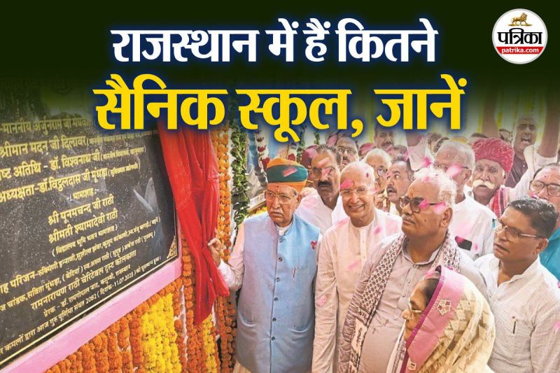 Rajasthan First Girls Sainik School opened in Bikaner know how many Sainik Schools State