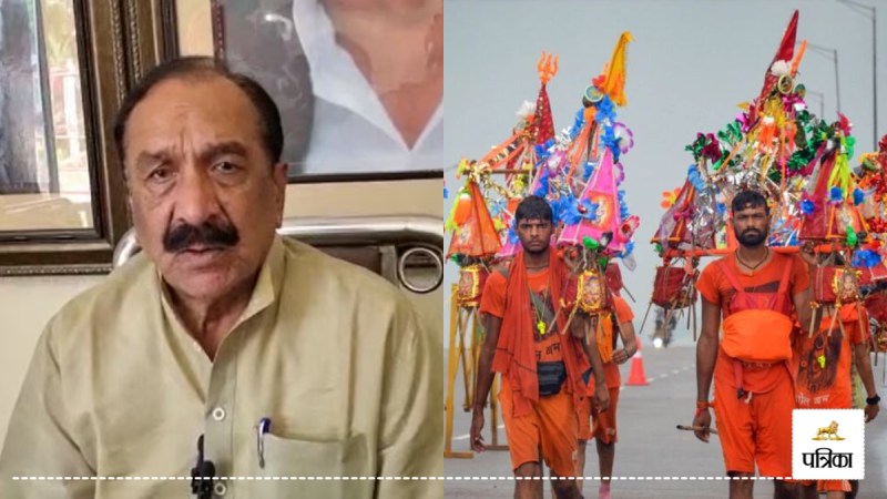 Sambhal MLA Iqbal Mehmood controversial statement on Kanwar Yatra