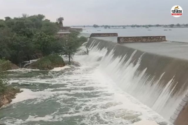 Heavy rain in Sawai Madhopur