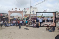 Rajasthan: निर्माणाधीन शिव मंदिर में तोड़फोड़, गुस्साए लोग ने की आगजनी; कई थानों
की पुलिस तैनात - image