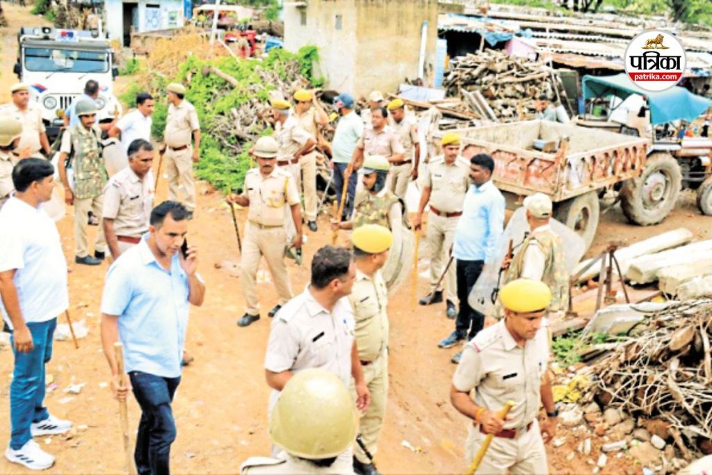 Sikar Illegal Encroachment Action
