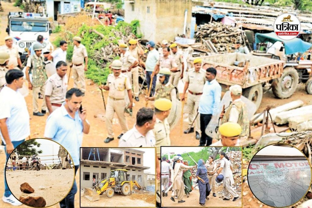Sikar Illegal Encroachment Action
