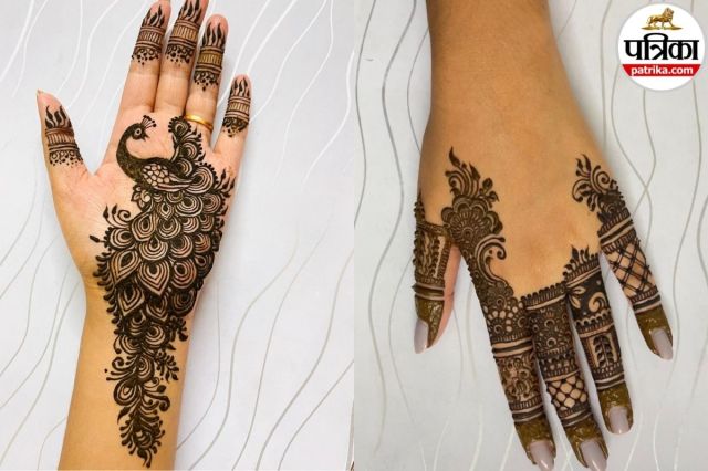 Traditional Sawan Mehndi Patterns