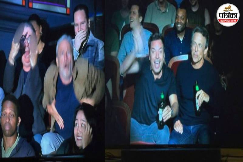 Stephen Colbert Kiss Cam Trump Satire