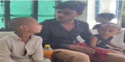चलती ट्रेन से गिरने के बाद महिला के बच्चों को सुरक्षित किया़ - image