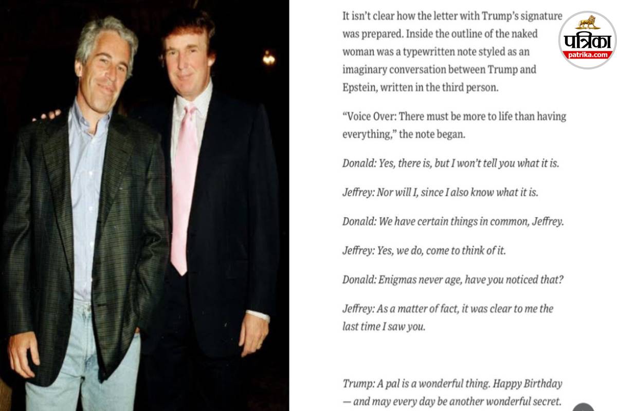 Trump Epstein birthday letter controversy