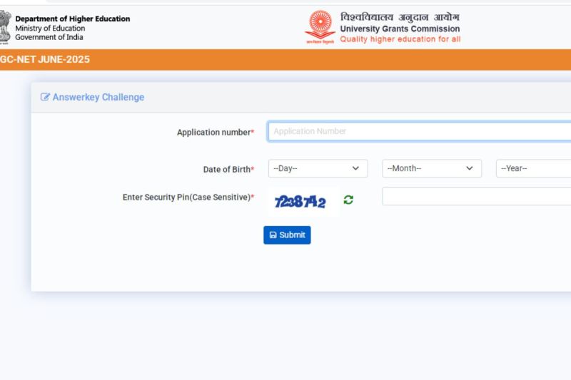 UGC NET Answer Key 2025