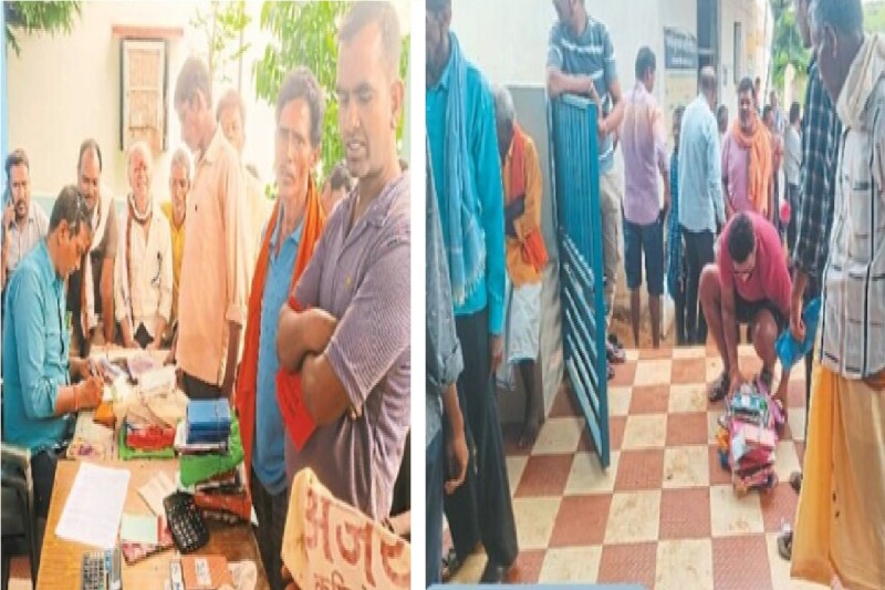 खेती-किसानी में आ रही समस्या! बारिश होने के बाद बढ़ी खाद की किल्लत, किसान परेशान...(photo-patrika)