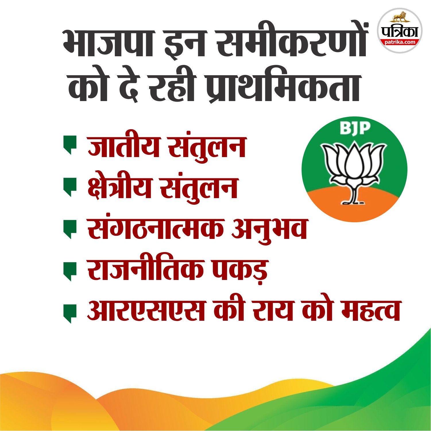 बीजेपी को जल्द मिलेगा नया अध्यक्ष।