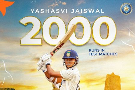Yashasvi Jaiswal breaks Sunil Gavaskar Record