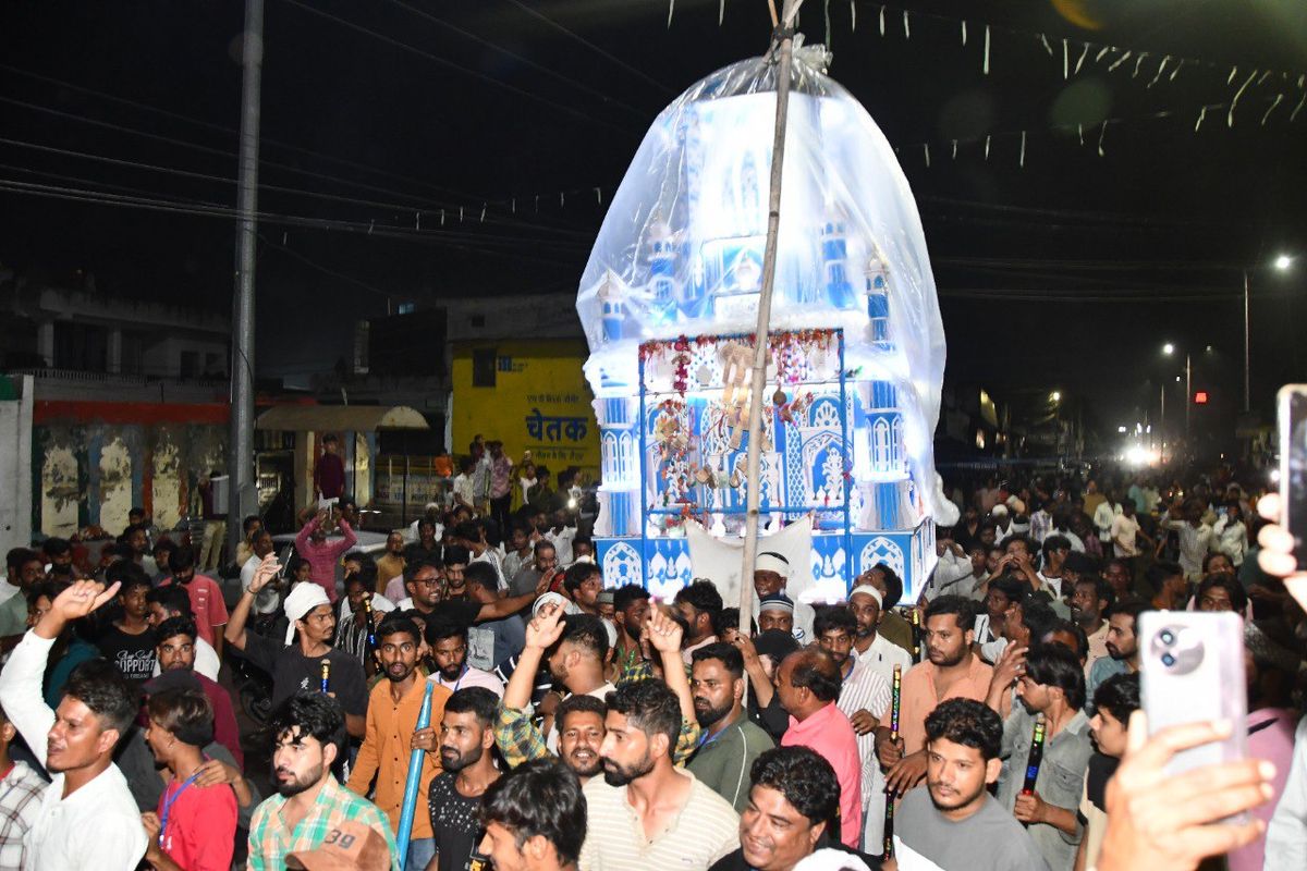 Clash: Protest in Bhilwara also over Jahazpur dispute...deadlock continued for five hours at Shaheed Chowk