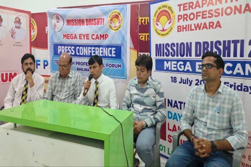 Under TPF's "Mission Drishti", eye check-up camps will be organised in more than 20 schools on 18th