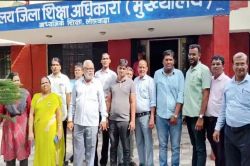 कर्मचारियों ने आदेशों की होली जला, किया विरोध प्रदर्शन - image