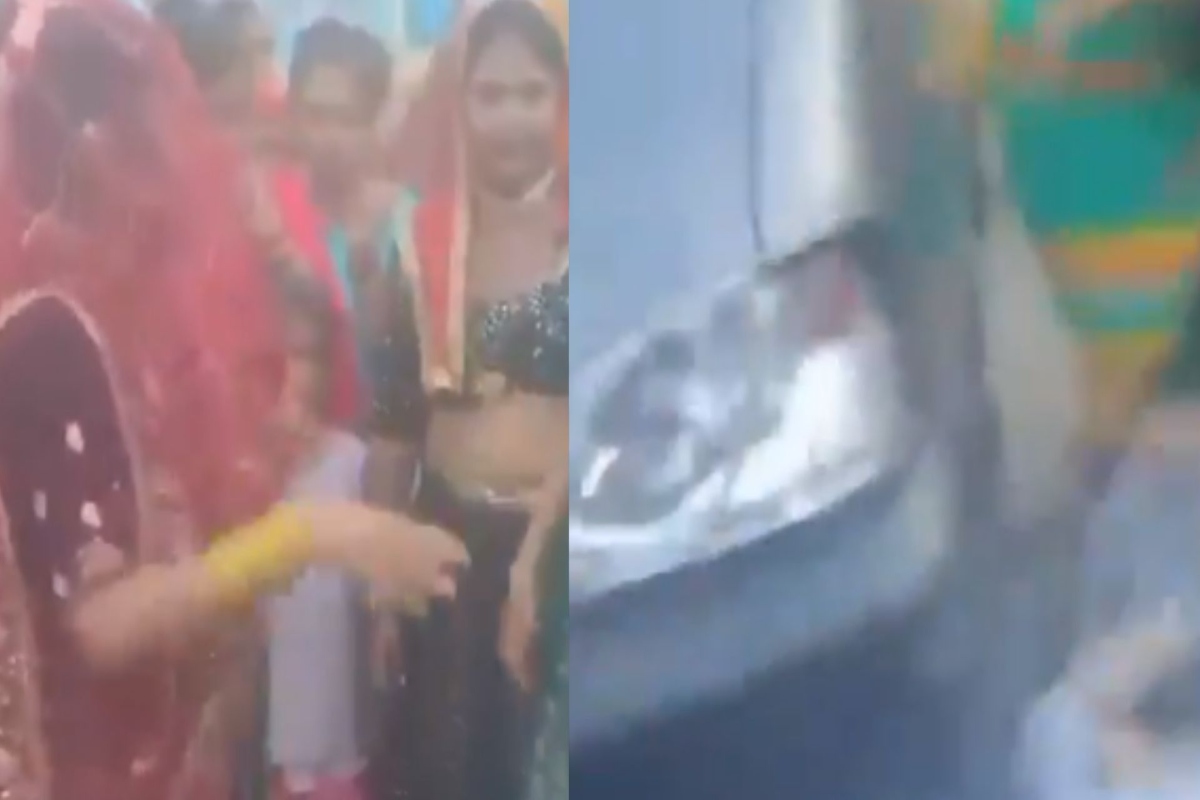 उछल-उछल कर महिलाएं लगा रही थी ठुमके; कार ने भीड़ में घुसकर डाला ‘रंग में ‘भंग’,
देखें वीडियो