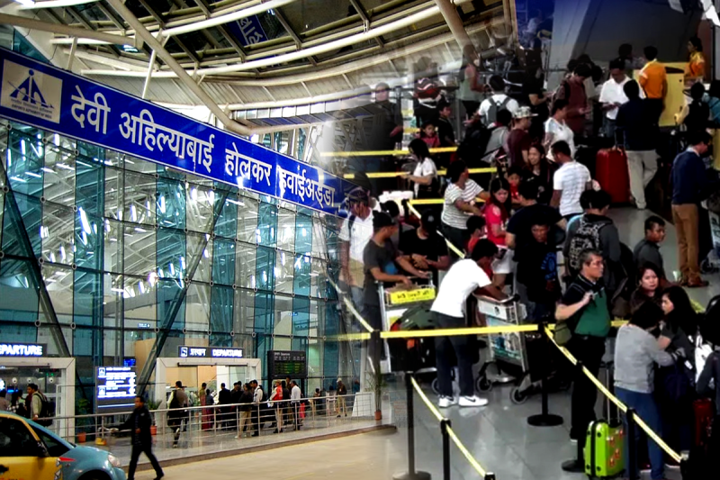 Indore Airport Bomb Threat